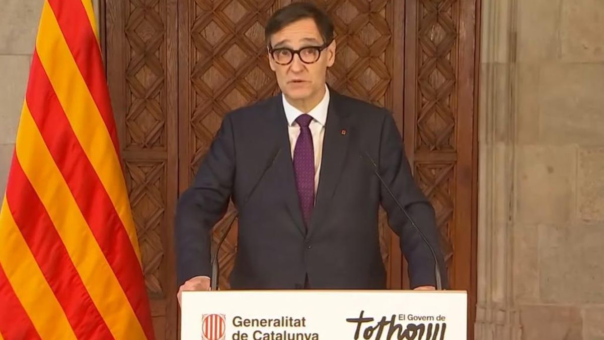 Salvador Illa vuelve a coger las riendas del Govern: "Sé lo que Catalunya necesita, y lo haremos"