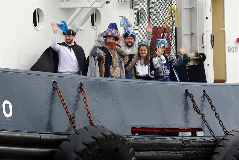 Llegada de los Reyes Magos a Las Palmas de Gran Canaria
