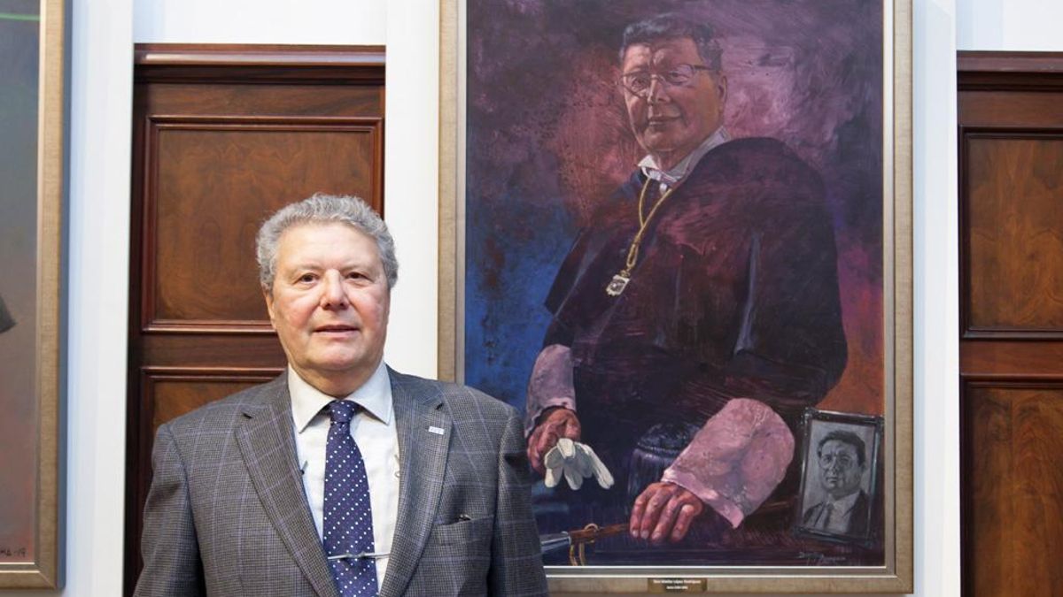 Matías López, rector de la ULL entre 1995 y 1999
