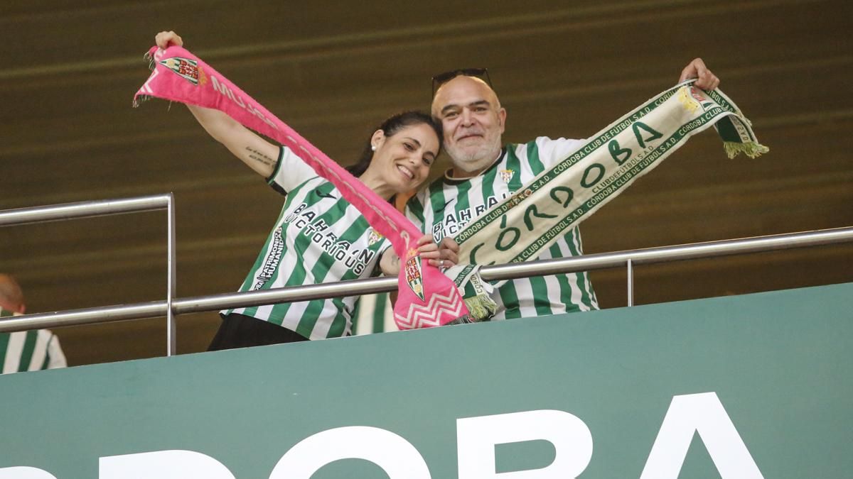 Grada Blanquiverde del Córdoba CF - UD Almería