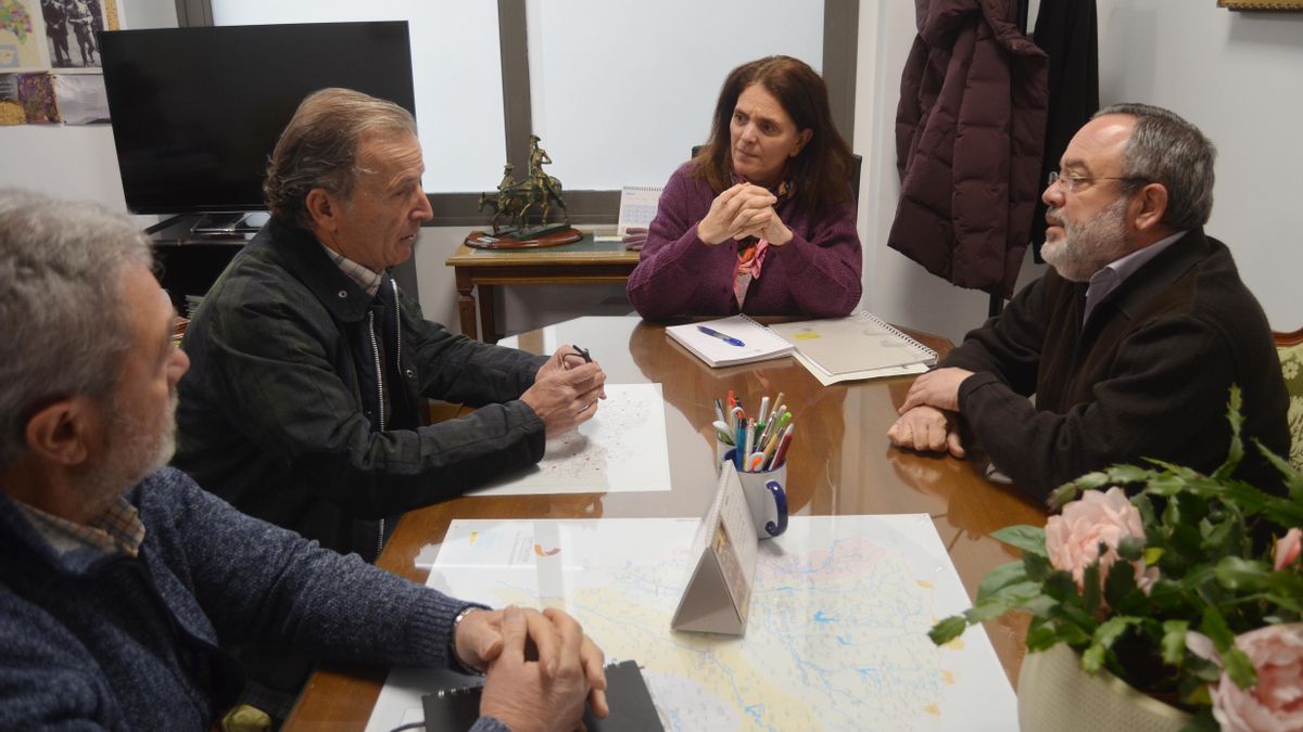 Reunión con la subdelegada del Gobierno