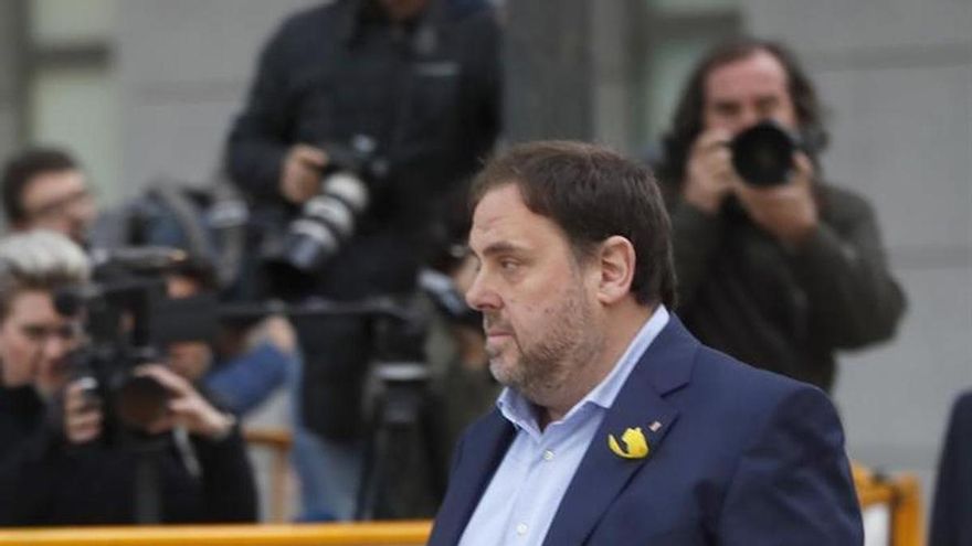 Junqueras pide que el Supremo asuma las causas de la Audiencia Nacional y los juzgados de Barcelona sobre el 'procés'
