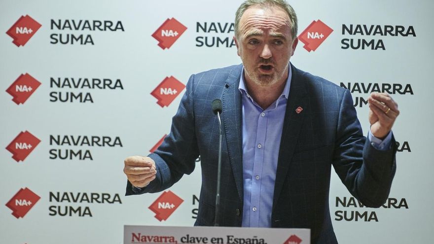 Esparza dice que Navarra Suma presentará "públicamente" su modelo fiscal y tenderá la mano "hasta el último minuto"