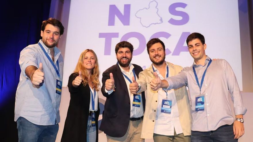 El murciano Landáburu planta cara al candidato de Ayuso por el control de las Nuevas Generaciones del PP