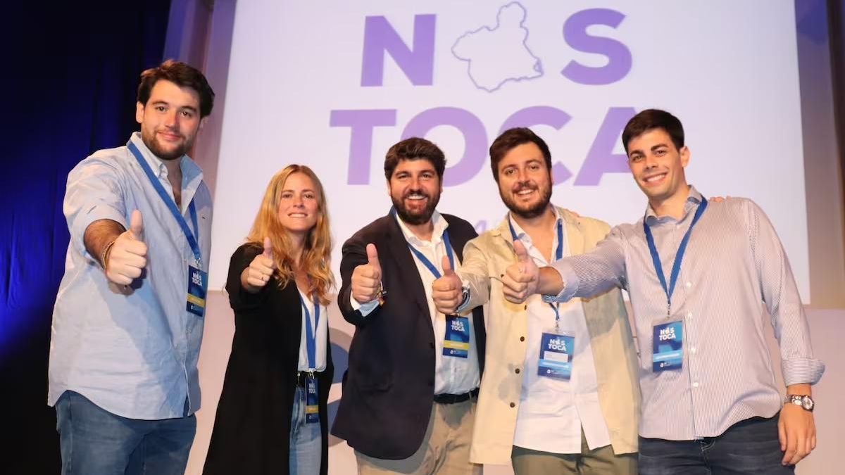El murciano Landáburu planta cara al candidato de Ayuso por el control de las Nuevas Generaciones del PP