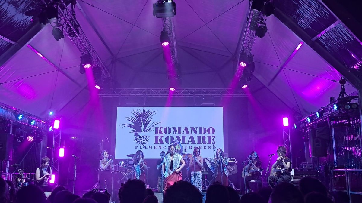 Un 'comando de flamencas aragonesas' reivindica el feminismo a través de la música