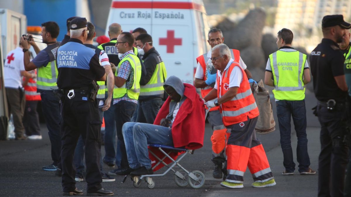 Fotogalería | Desembarca en Gran Canaria un cayuco con 59 personas
