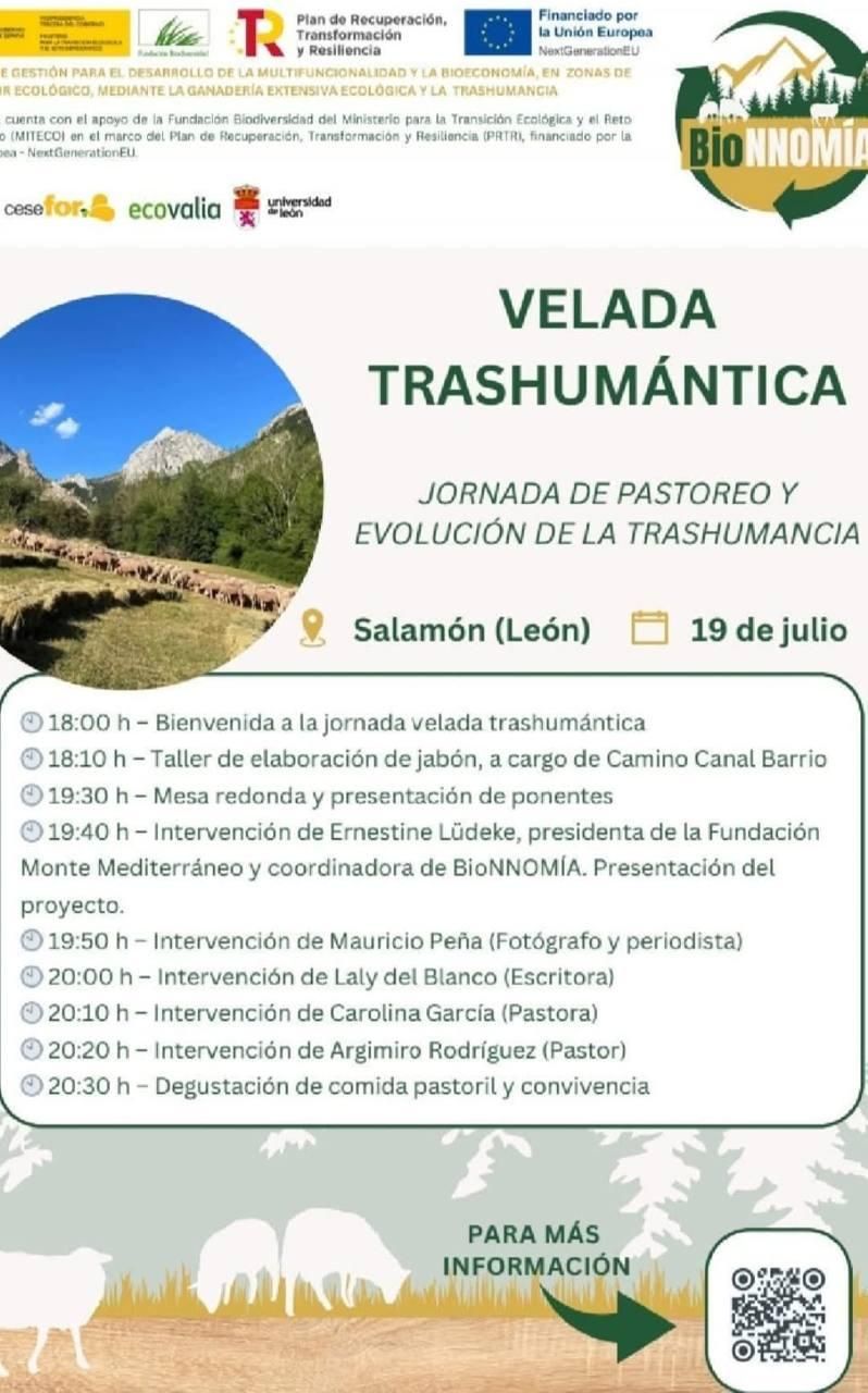 Velada Trashumántica en Salamón.