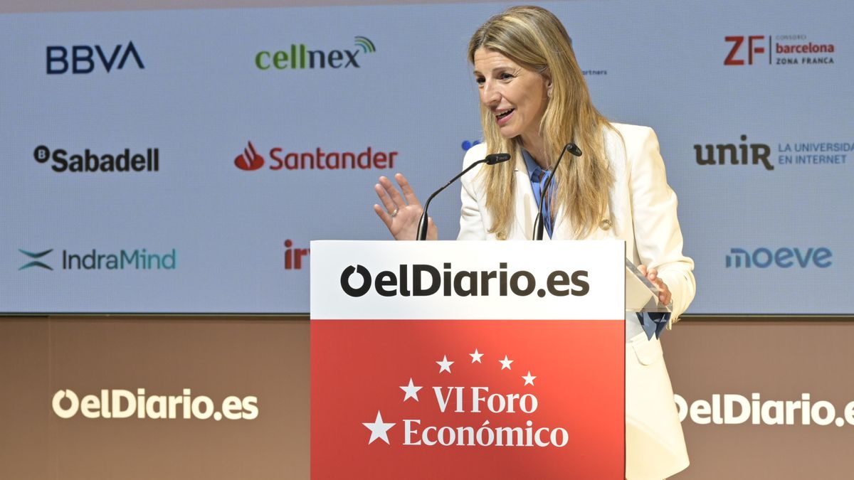 Yolanda Díaz, vicepresidenta segunda del Gobierno y ministra de Trabajo y Economía Social
