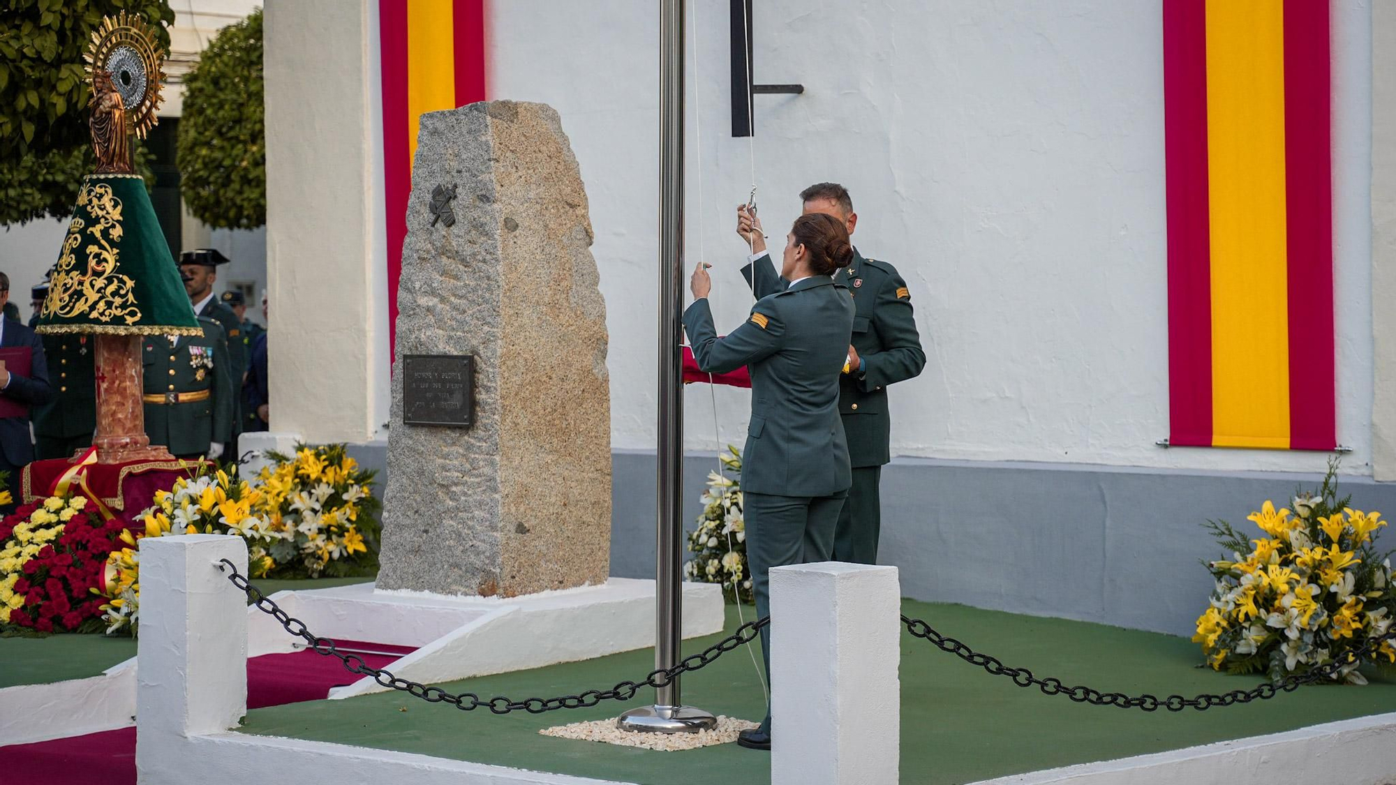 Desfile de la Guardia Civil por el Día de la Hispanidad