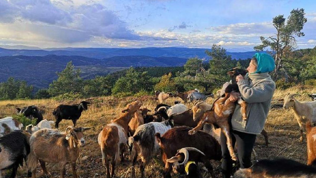 Cristina galilea, ganadera de Ajamil en La Rioja (imagen de archivo)