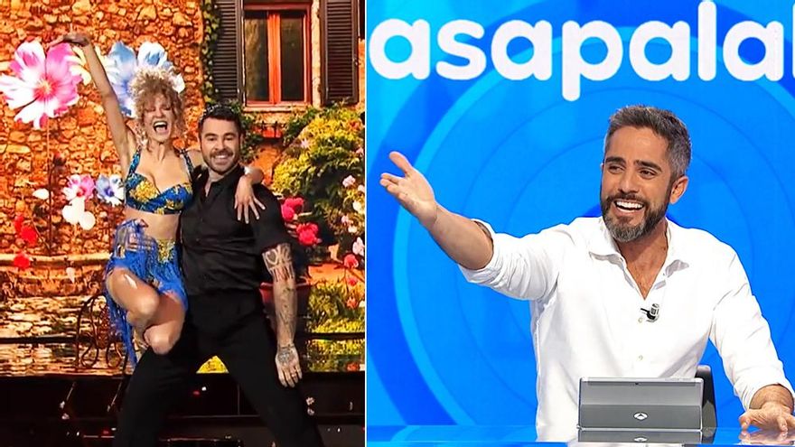 'Bailando con las estrellas' (13.3%) llega con buen pie pero pierde en estricta coincidencia contra 'Pasapalabra'