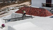 Circuito de Slopestyle en Sierra Nevada.
