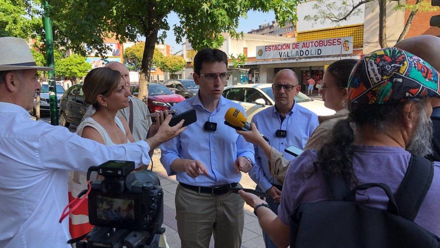 El PSOE califica de "epicentro de la absurdez" la situación de Arco de Ladrillo y la estación de autobuses en Valladolid