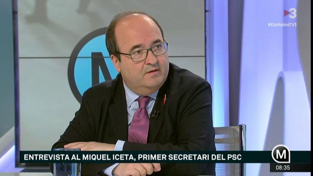 Iceta: el PSOE no gobernará con Cs por su "deriva" y Unidas Podemos es el socio prioritario