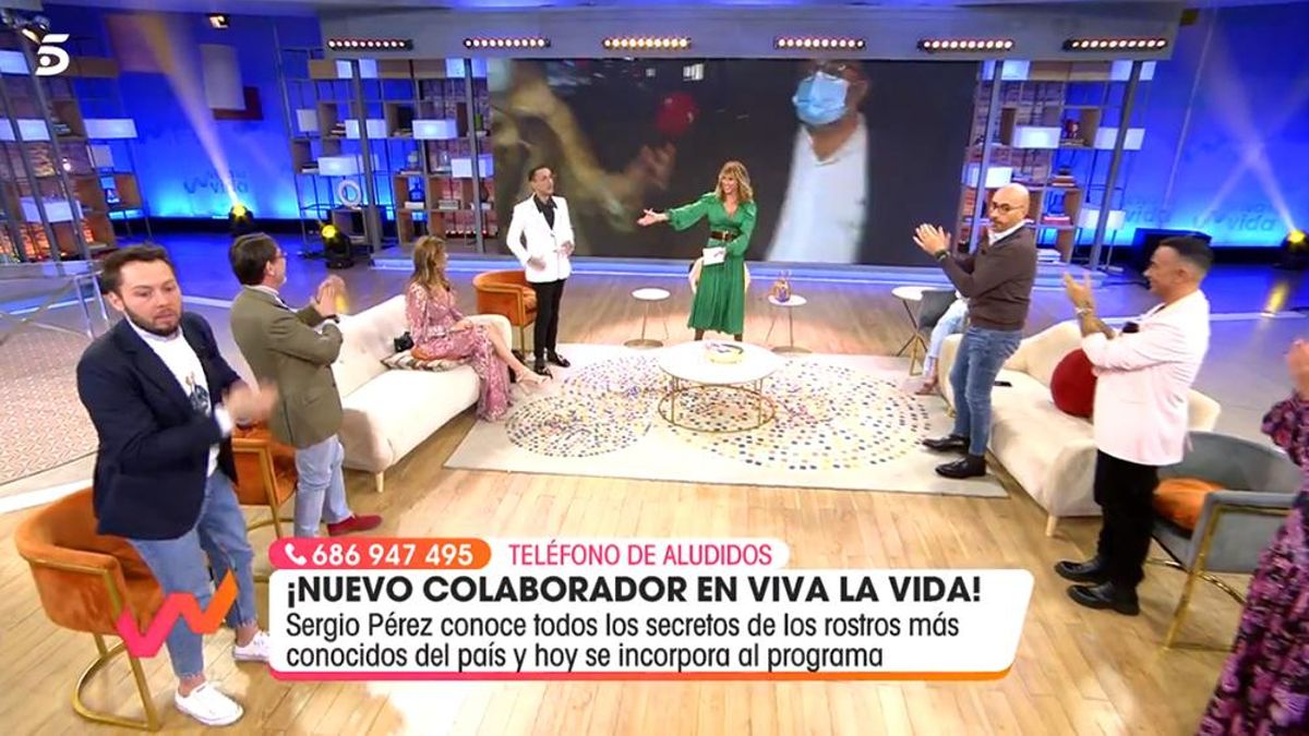 'Viva la vida' da la bienvenida a su nuevo colaborador Sergio Pérez