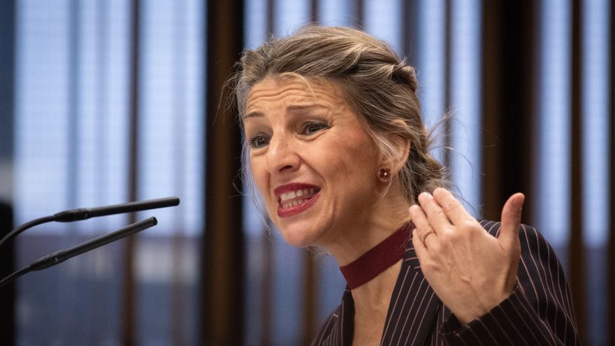 Yolanda Díaz denunciará el buzón anónimo de la patronal canaria para señalar a trabajadores de baja: "Es ilegal"