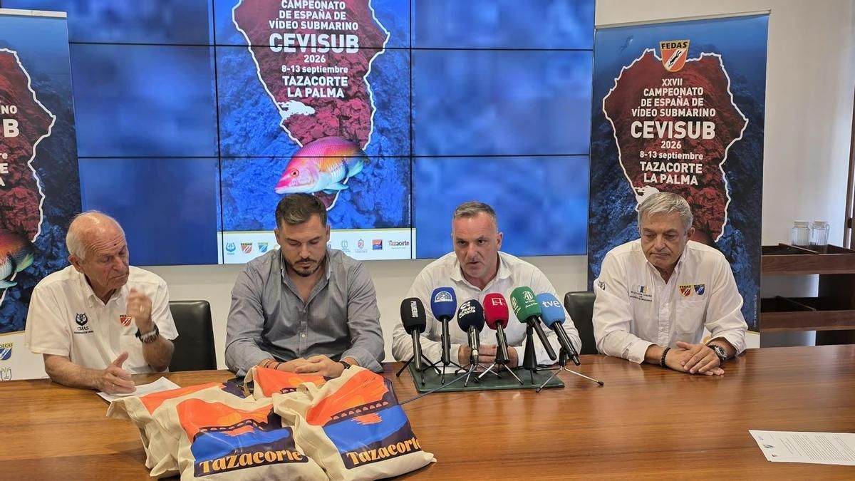 El Campeonato Nacional de Vídeo Submarino 'Cevisub' se celebrará en Tazacorte