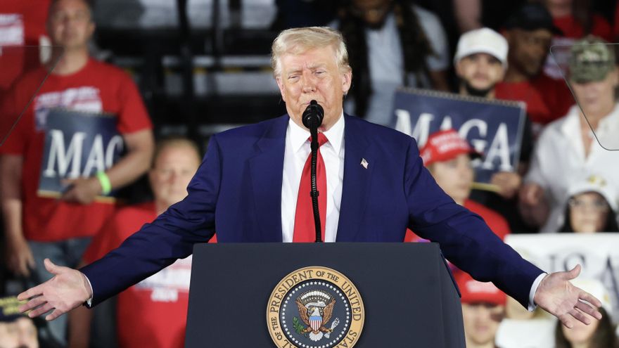 Trump avisa al mundo tras 100 días en la Casa Blanca: "Acabamos de empezar, nada frenará mi misión"