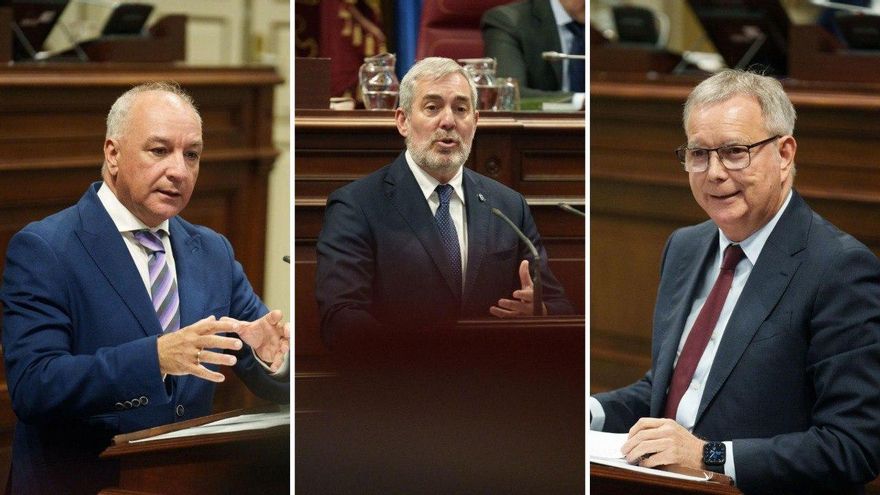 La oposición atiza al Gobierno de Clavijo, “el más caro e ineficaz” de la historia de Canarias