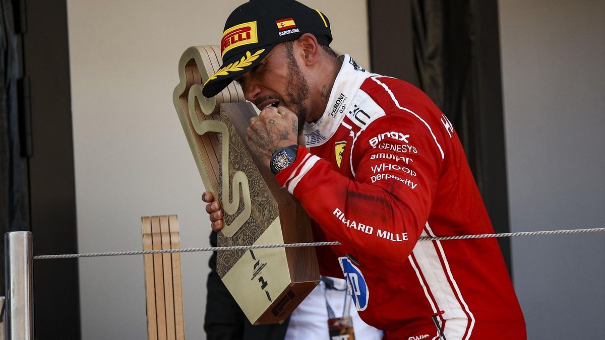 Hamilton supera a Schumacher en Barcelona: “Hoy, 30 años después, mi corazón casi explota”