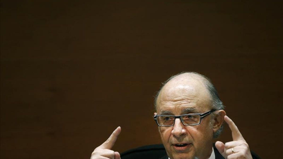 El ministro de Hacienda y Administraciones Públicas Cristóbal Montoro