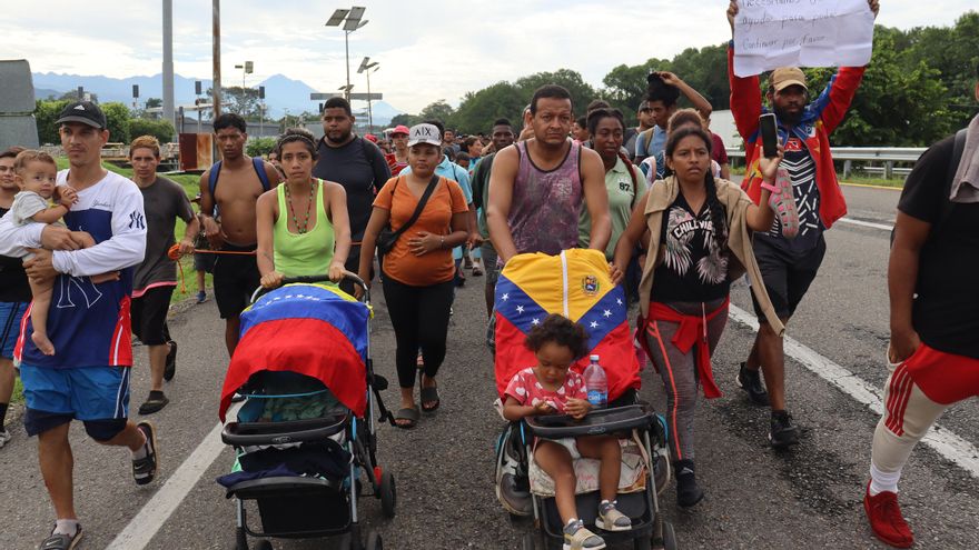 Falla diálogo entre Instituto de Migración y caravana en el sur de México