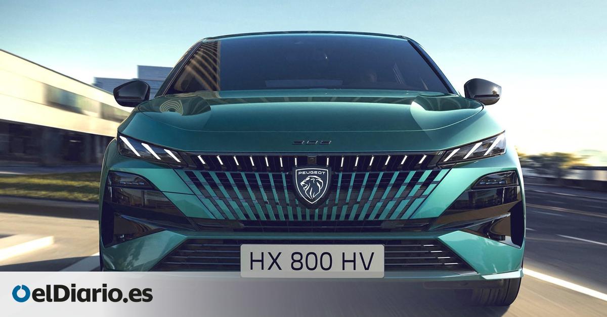 El Peugeot 308 estrena ‘cara’ y ofrece ahora 450 km de autonomía en su versión eléctrica