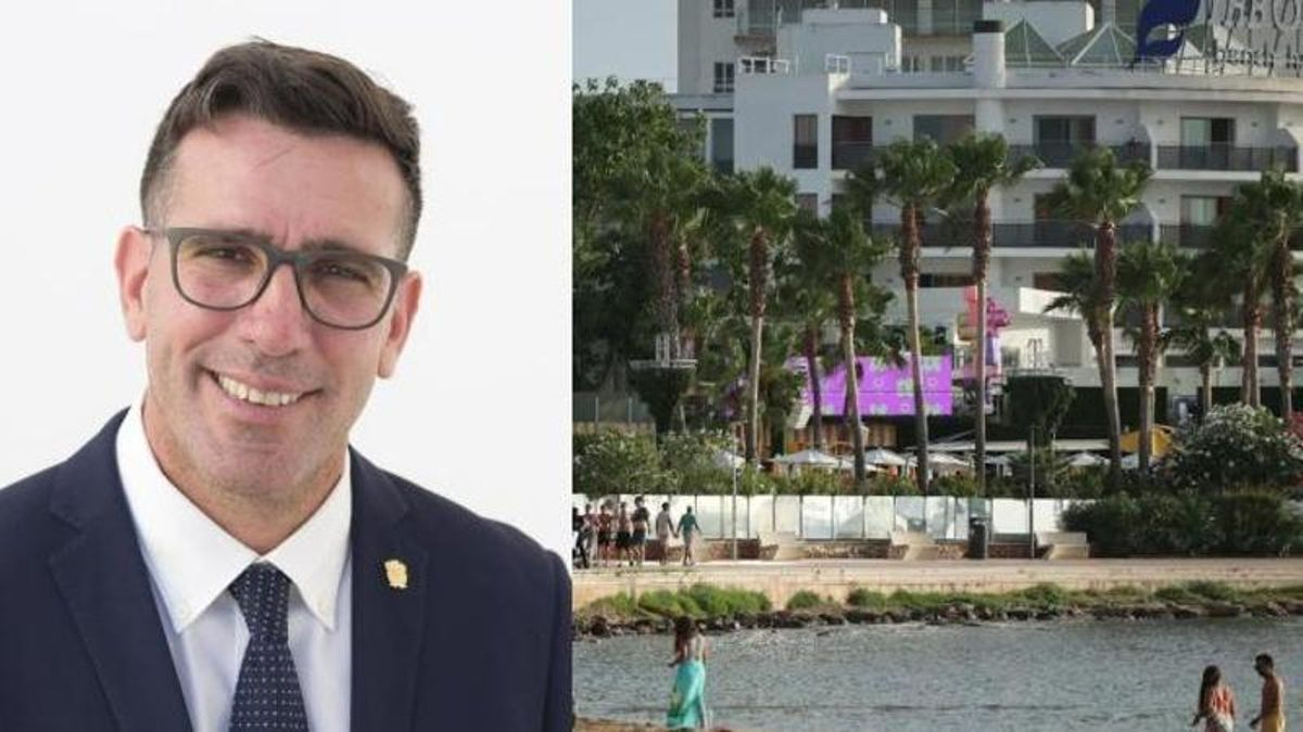 El concejal investigado, Miguel Tur, y el hotel-discoteca vinculado al empresario Duane Gary Lineker