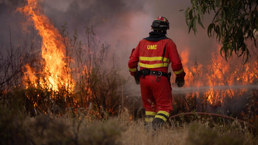 El incendio de Niebla deja 31.000 hectáreas arrasadas tras una semana fuera de control