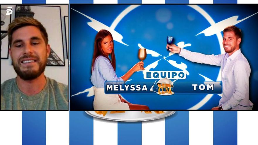 Melyssa Pinto y Tom Brusse, ahora a cocinar juntos en 'La última cena' de Telecinco