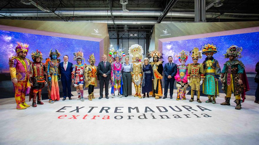 Guardiola celebra  en Fitur el "año histórico" del turismo en Extremadura