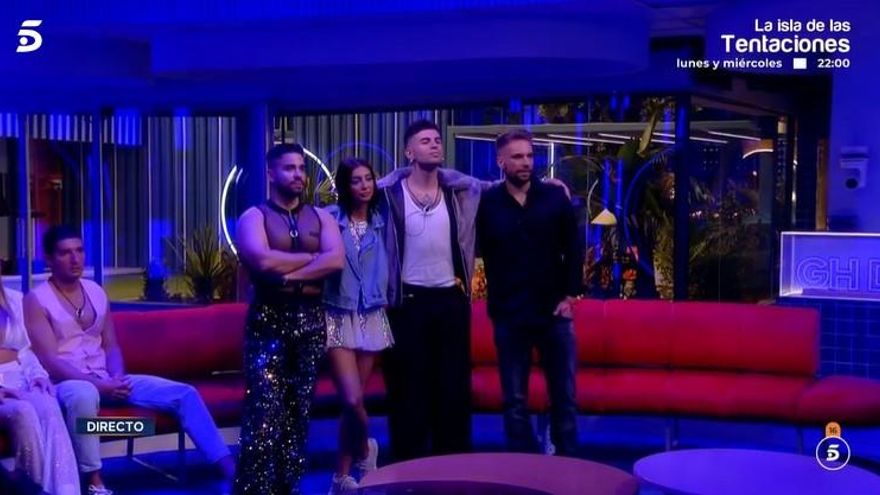 'GH Dúo' salvó a uno de los nominados, en una noche en la que José María destapó su culebrón con Carmen Borrego