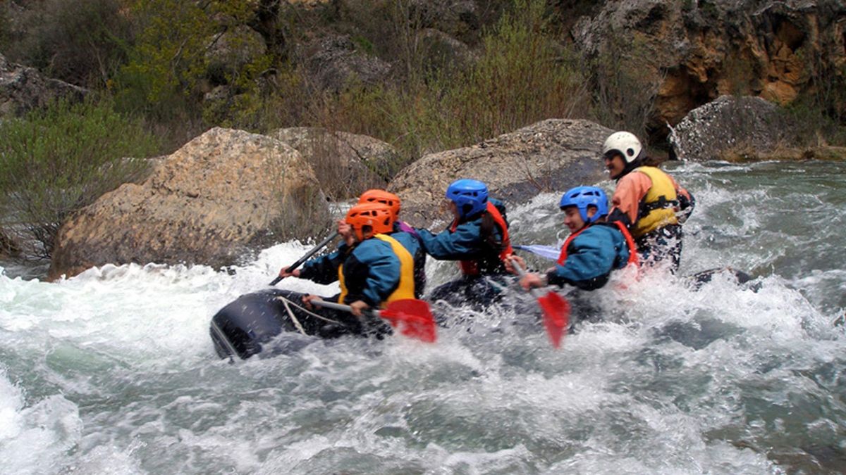 Rafting en el Alto Tajo, una alternativa menos conocida.