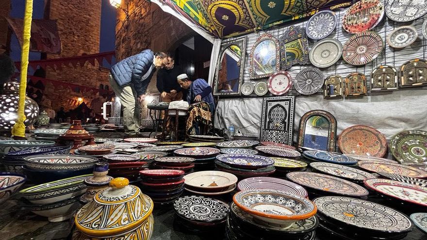 Suspendido el Mercado Medieval de las Tres Culturas por el riesgo de fuertes lluvias y viento en Cáceres