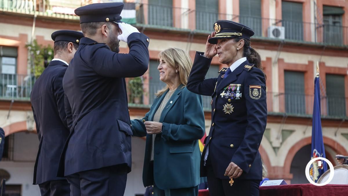 Acto de la Policía Nacional para celebrar su patrón, los Santos Ángeles Custodios