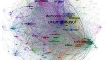 Red de difusión de la fase de explosión. Realizado por Pablo Aragón