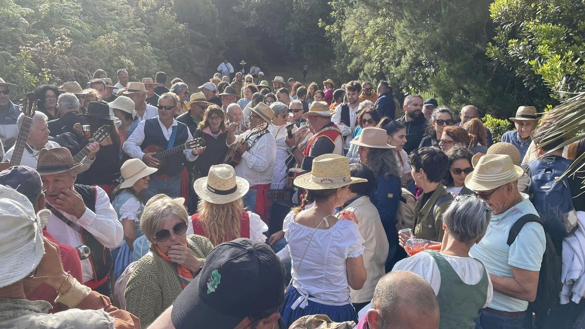 Garafía celebra una de sus citas populares más emblemáticas: la Romería del Valle de Las Cruces en Machín