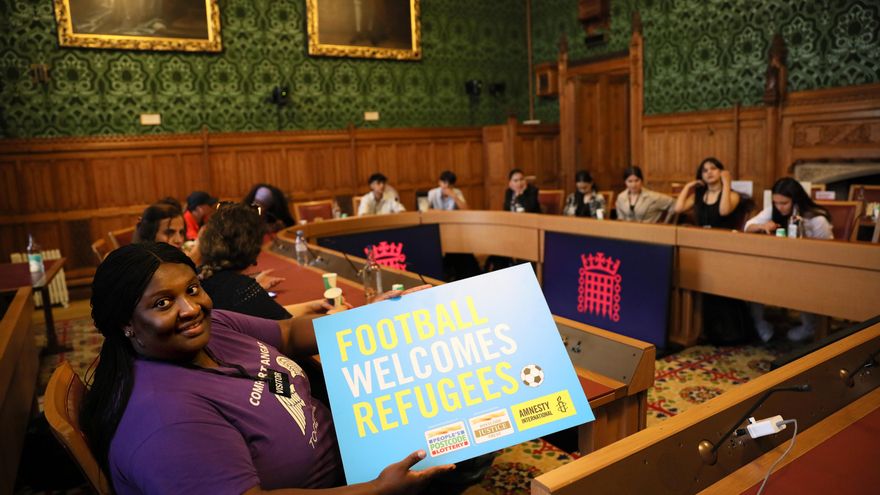 La entrenadora de refugiadas de Liverpool: “El Reino Unido sigue siendo un país acogedor”