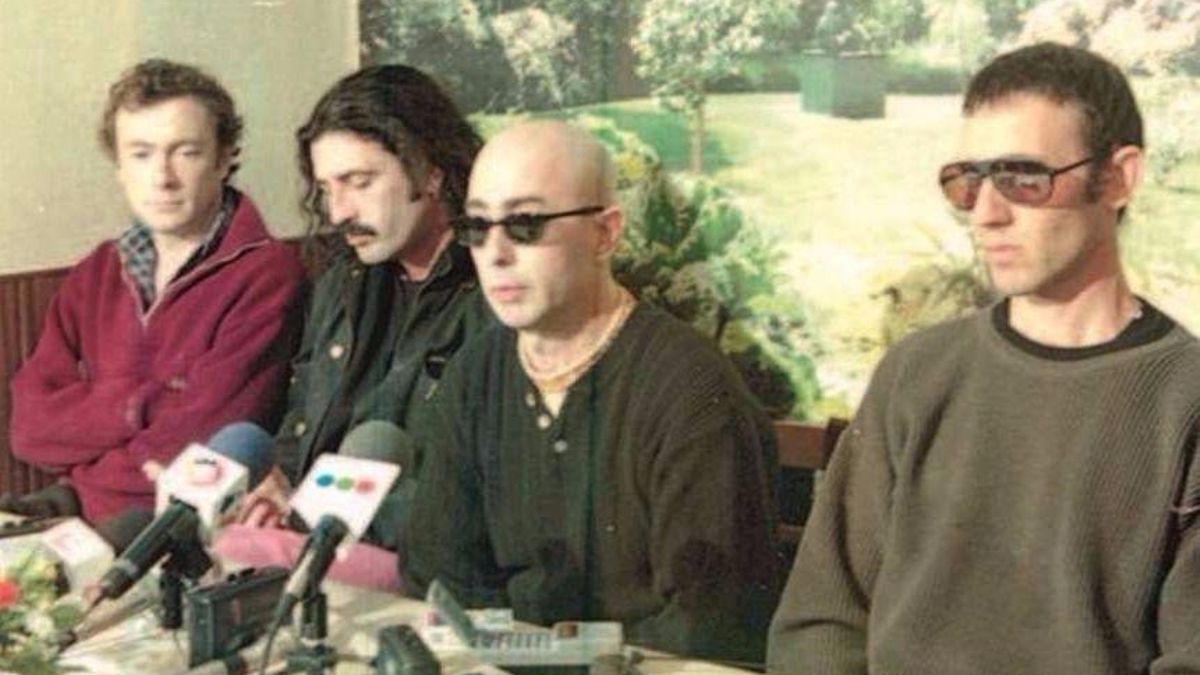Histórica conferencia de prensa de los Redonditos de Ricota