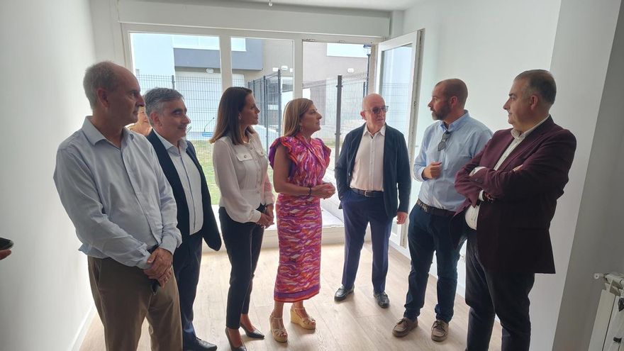 Inauguradas en Bezana las primeras 32 viviendas protegidas de iniciativa privada en Cantabria de la legislatura
