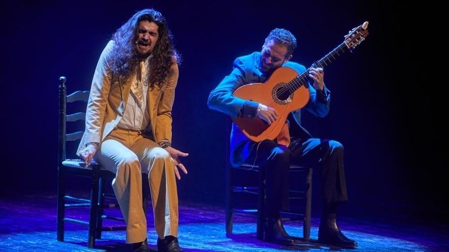 El cantaor Israel Fernández y el guitarrista Diego del Morao