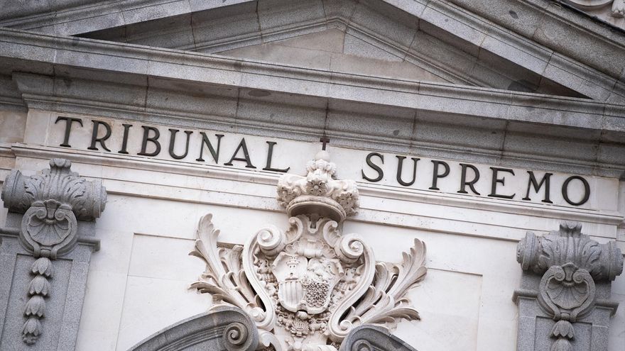 Fachada del Tribunal Supremo durante la segunda jornada del juicio al fiscal general del Estado, a 4 de noviembre de 2025, en Madrid (España).