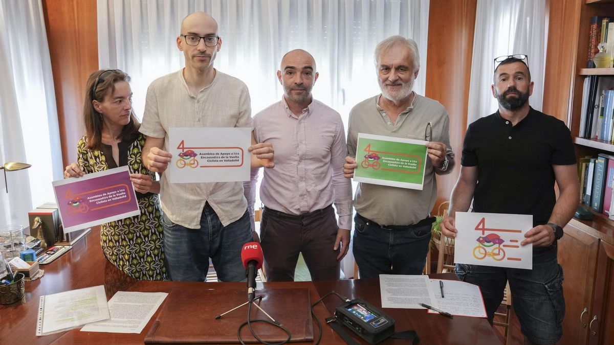 Los acusados por la protesta en La Vuelta en Valladolid asumirán las penas si son condenados: "Si la prisión es el precio, lo pagaremos"