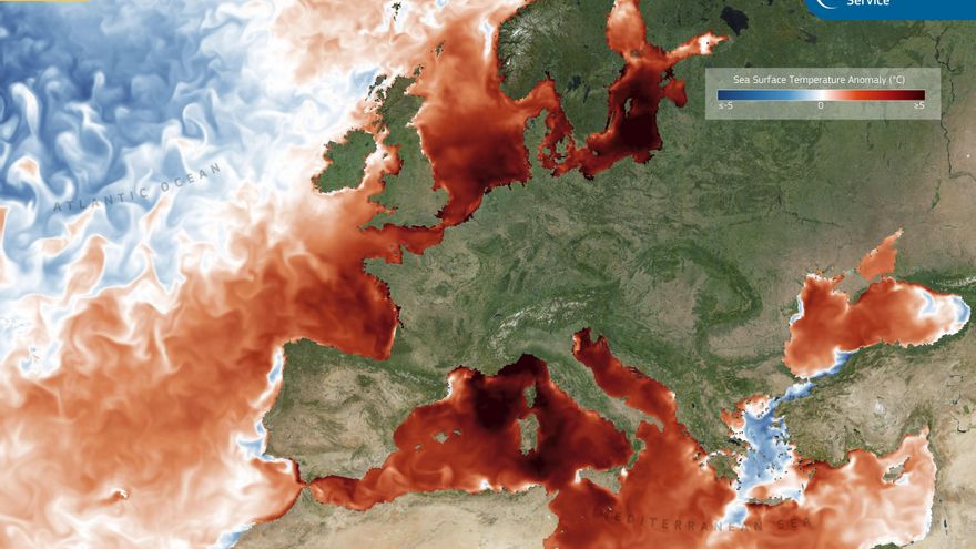 Un mar de calor: la temperatura de los océanos marca otro récord y empuja al planeta a una fase "inexplorada"