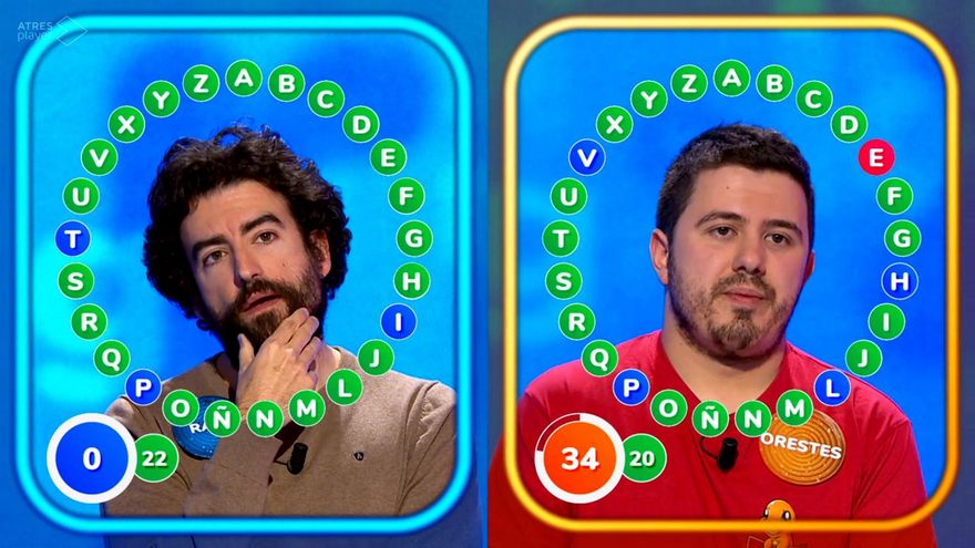 'Pasapalabra' ya anuncia la entrega de su mayor bote a Orestes o Rafa