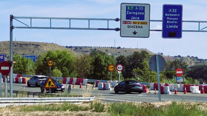 La A-22 entre Huesca y Lleida encara su recta final: el tramo de Siétamo abre tras años de retraso y un 30% de sobrecoste