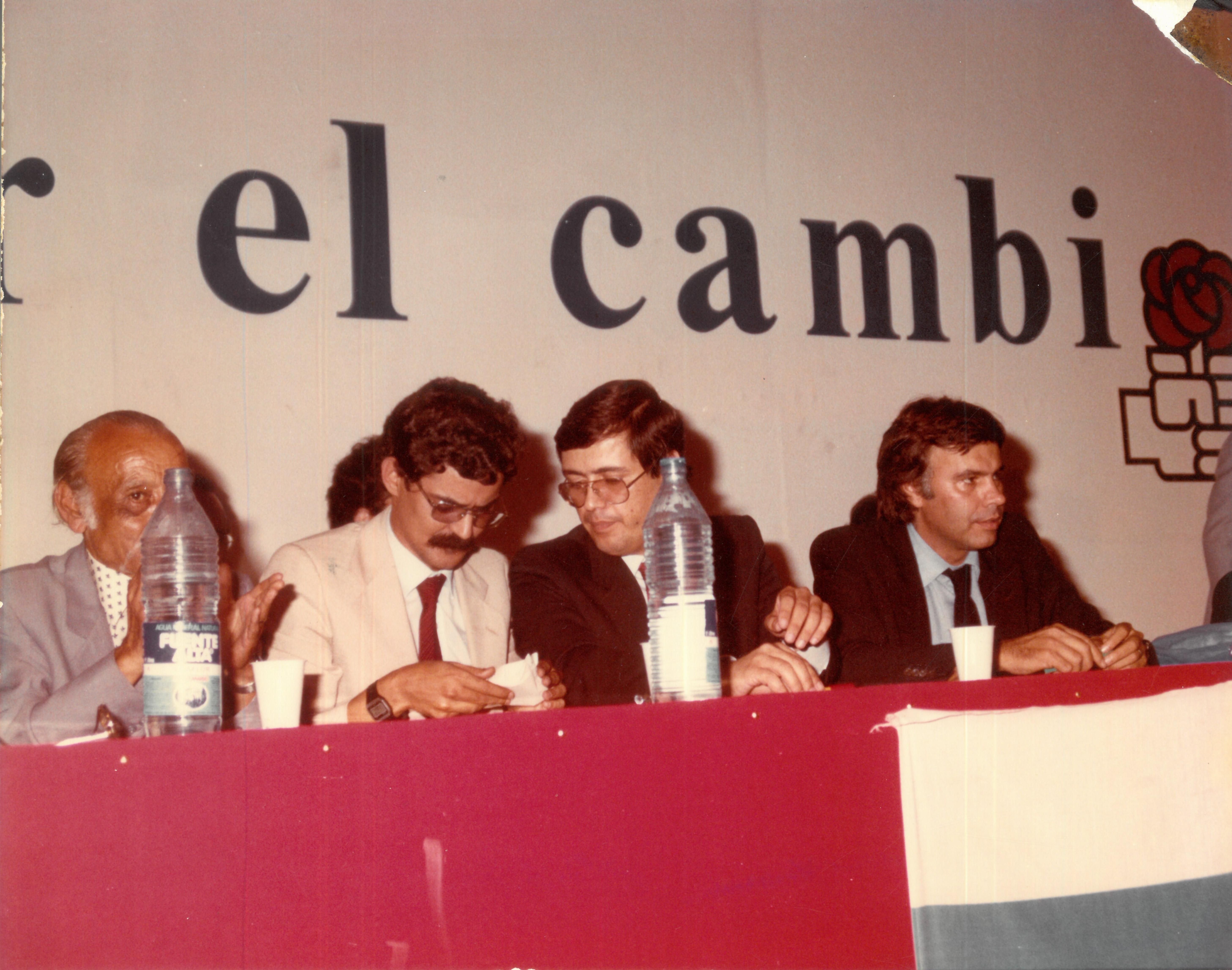Congreso del PSOE, década de 1982-1986 | Foto: Anónimo