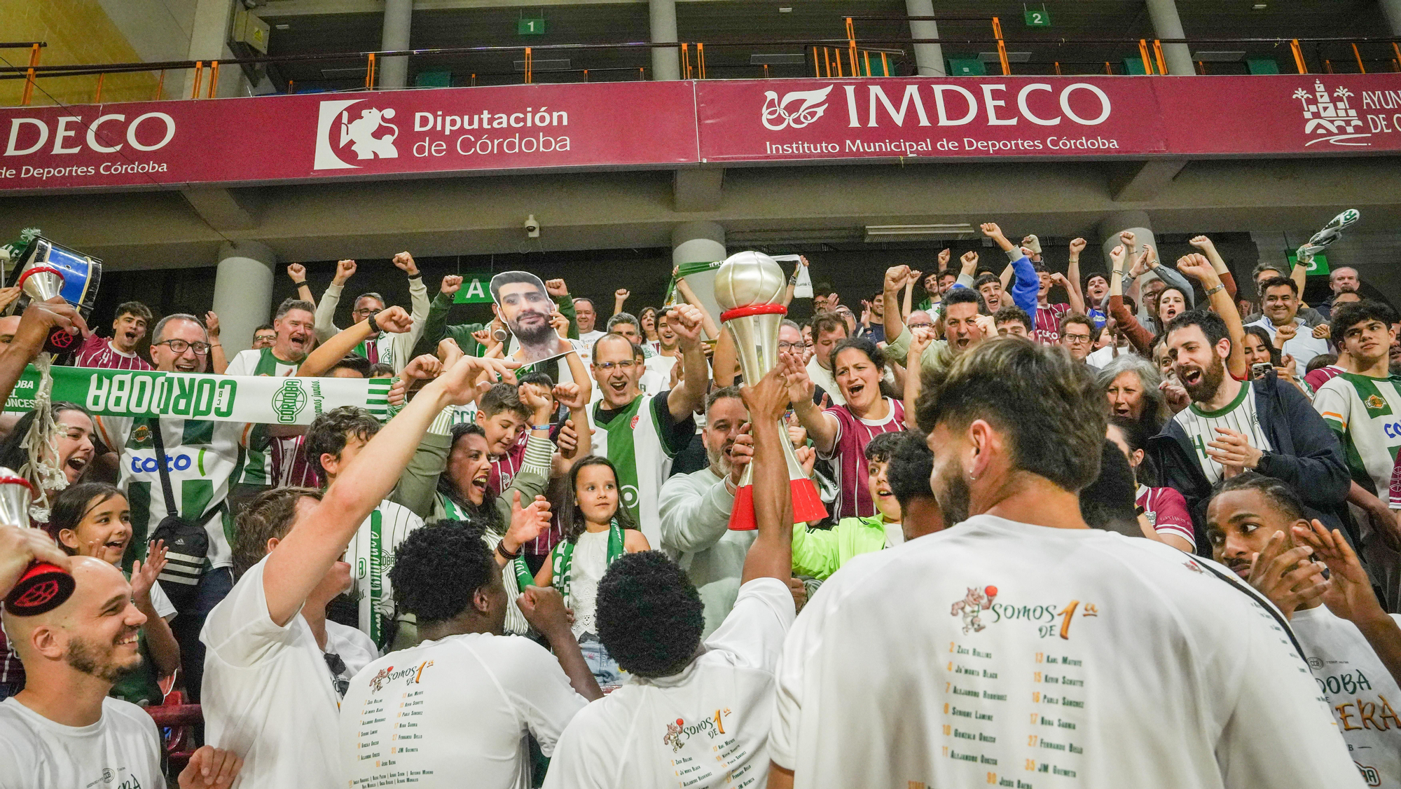 El Coto Córdoba celebra el ascenso a 1ª FEB