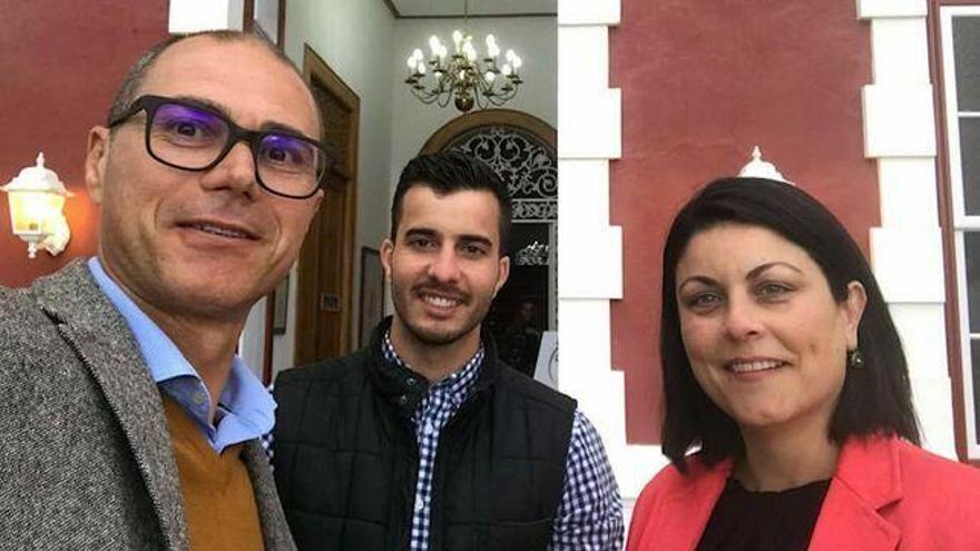 Grupo de CC en Villa de Mazo.